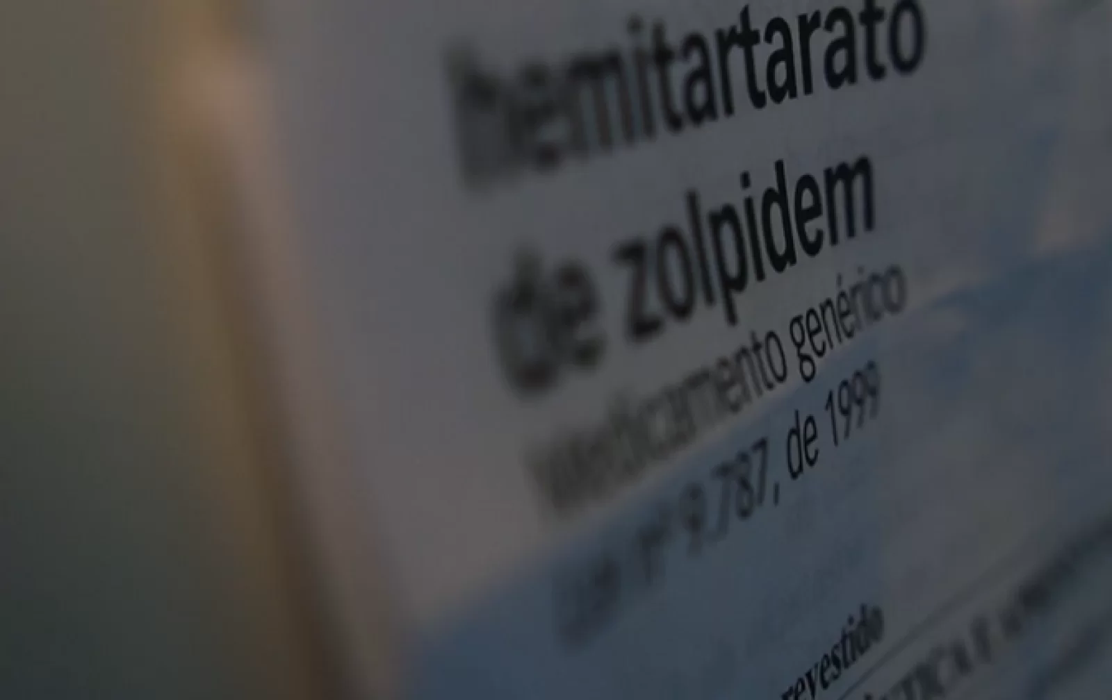 Médico alerta para uso do zolpidem sem orientação: 