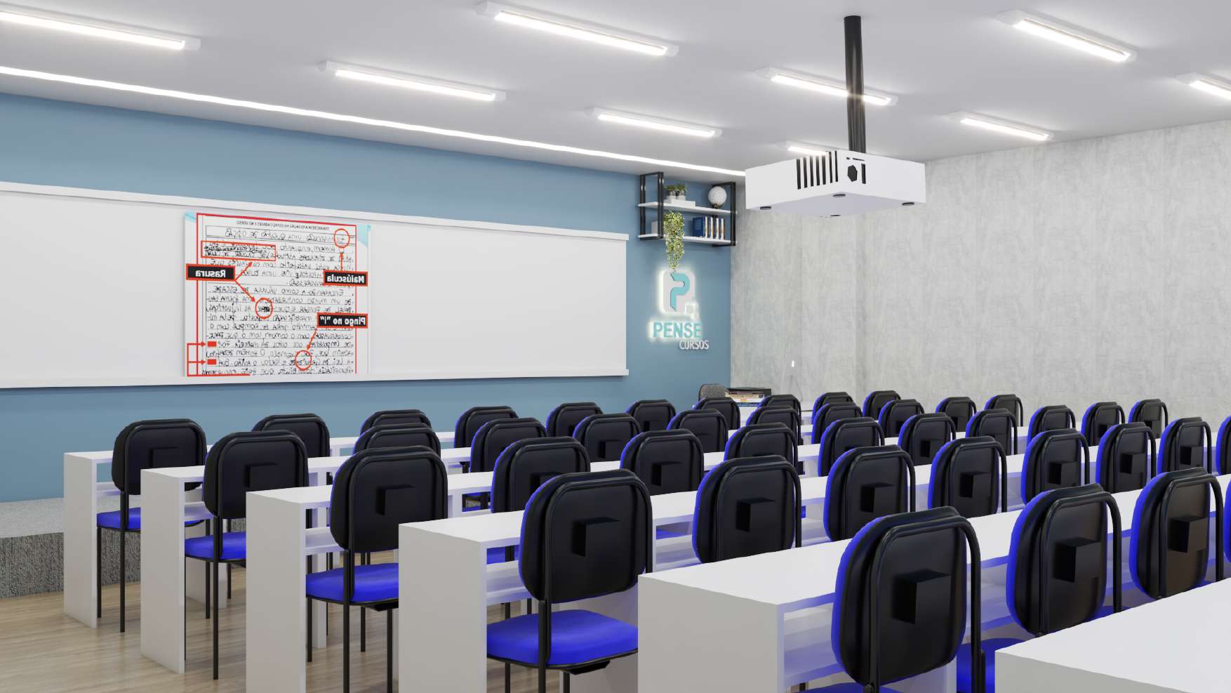 Image interna da escola