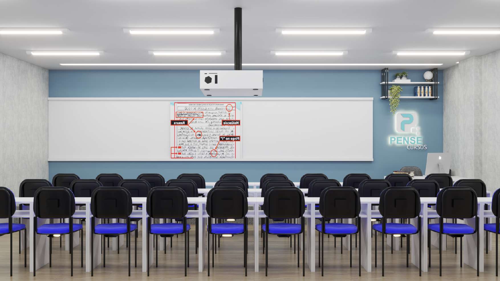 Image interna da escola