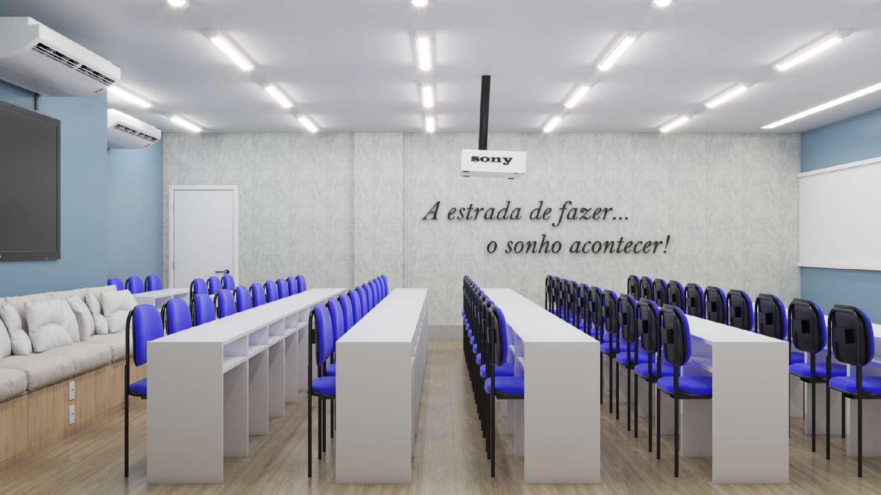 Image interna da escola