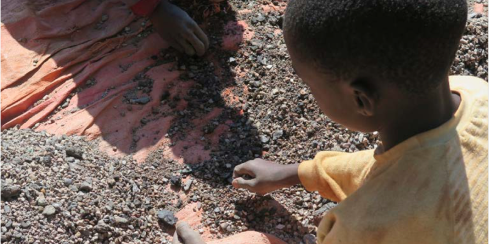 Crianças escravizadas no Congo