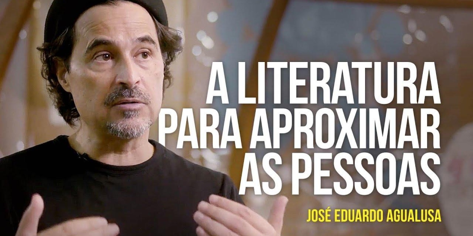 José Eduardo Agualusa – A literatura para aproximar as pessoas