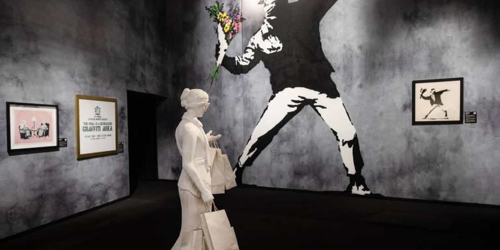 Exposição The Art of Banksy leva a genialidade do britânico para SP